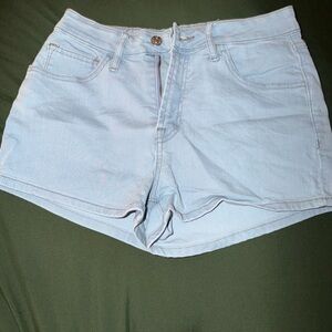 Forever 21 Light Wash Jean Shorts